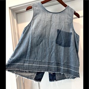 Jean Tank with Open Back